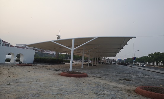  Fengxian Bay Membrane Structure Car Parking Shed
