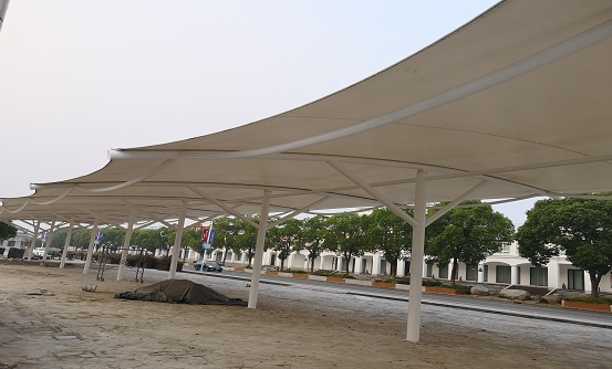  Fengxian Bay Membrane Structure Car Parking Shed